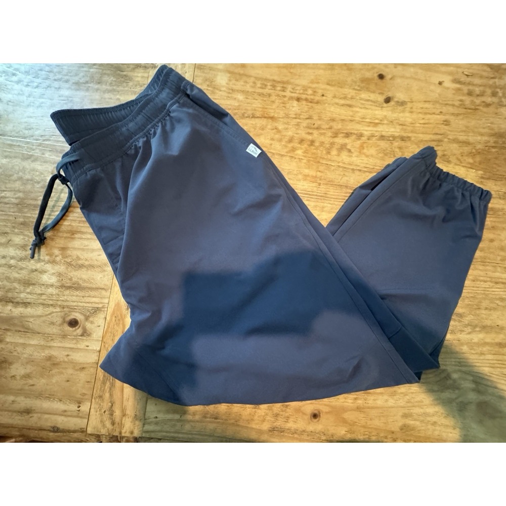 LL Bean Multisport Pants Carbon Navy Drawstring Elastic Waist Mens Size XL x 28" - Picture 6 of 11
